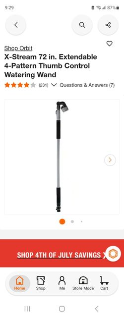 Orbit x stream telescopic watering tool