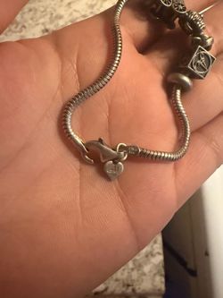 Authentic classic snake pandora bracelet