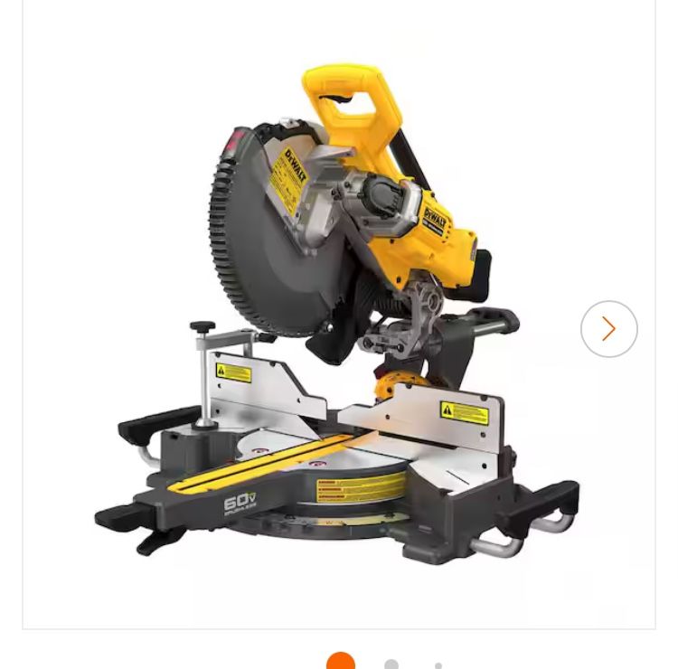 BRAND NEW IN BOX DEWALT 60V Lithium-Ion 12 in. Cordless Sliding Miter Saw (Tool Only