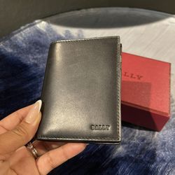 Bally Wallet Brand New Black 