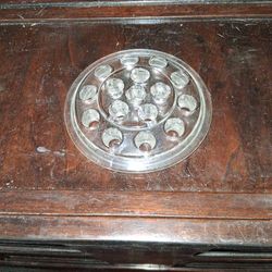 Vintage Flower Frog Glass 