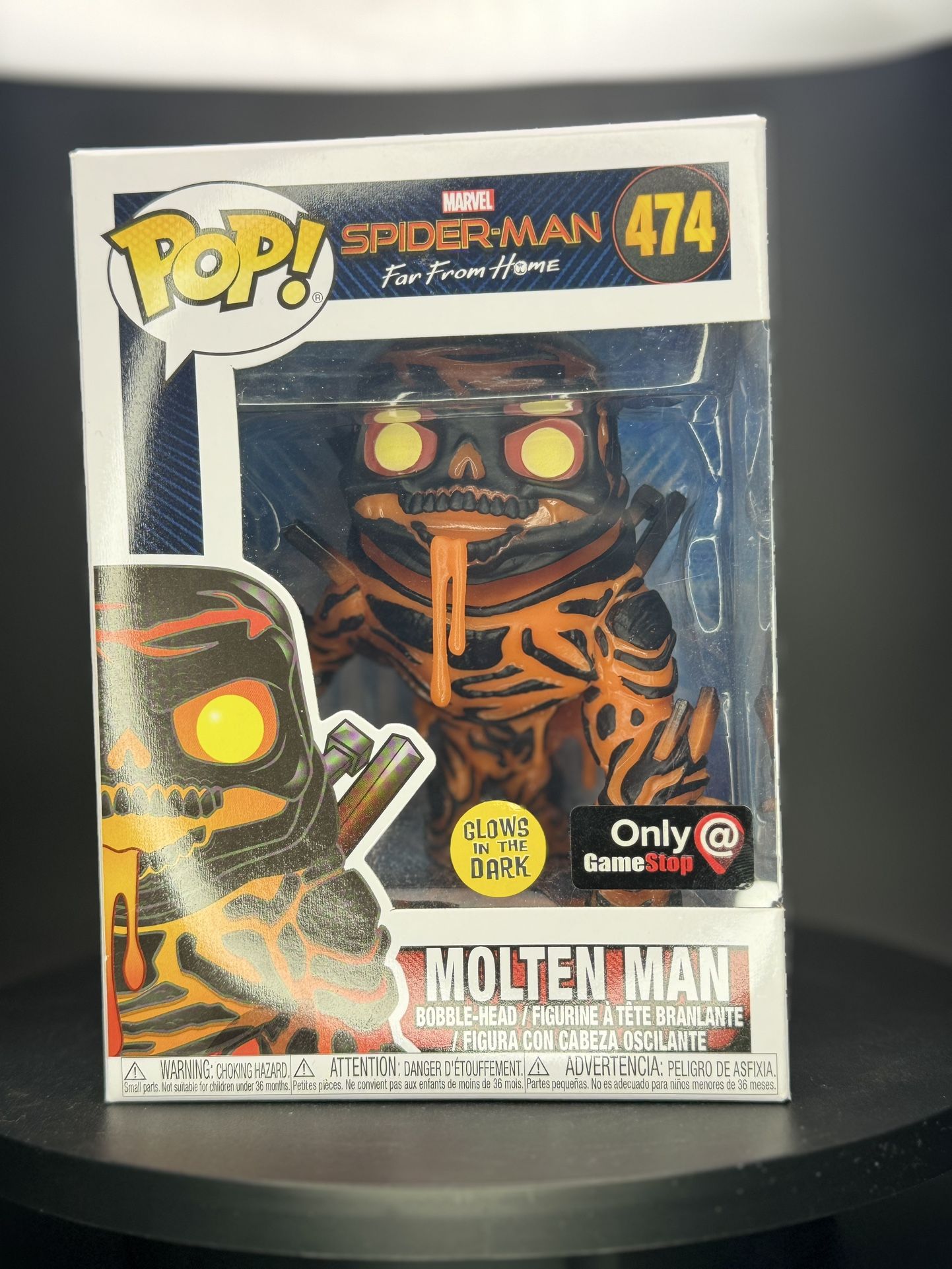 Funko Pop! Vinyl: Marvel - Molten Man (Glow) - GameStop (GS) (Exclusive) #474