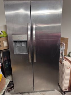Free Frigidaire Stainless Steel Side-by-Side Refrigerator