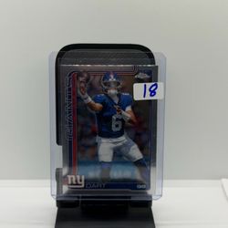 Jaxson dart base nfl chrome