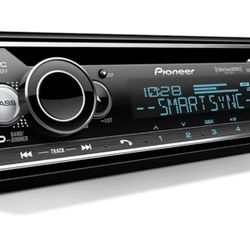 Pioneer DEH-S7200BHS 1-Din CD Receiver – Bluetooth, HD Radio, SiriusXM, USB/AUX, Color Change, FLAC, AM/FM, Detachable Face, 13-Band EQ, 50W x 4, Voic