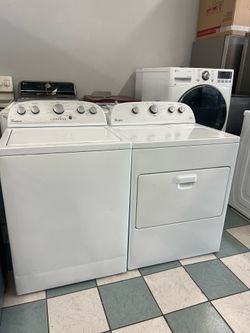Whirlpool washer and dryer set( delivery available)