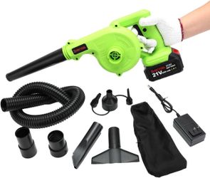 Shintyool 21V Cordless Blower Vacuum Kit