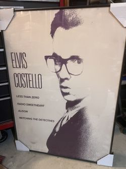 Elvis Costello Poster