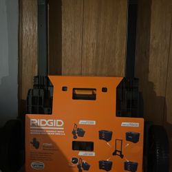 Pro Gear System Gen 2.0 Durable All Terrain Rolling Tool Box Attachment With 9 in. Heavy Duty Wheels