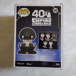 Funko Pop Star Wars Darth Vader In Meditation Chamber Jumbo Size New 