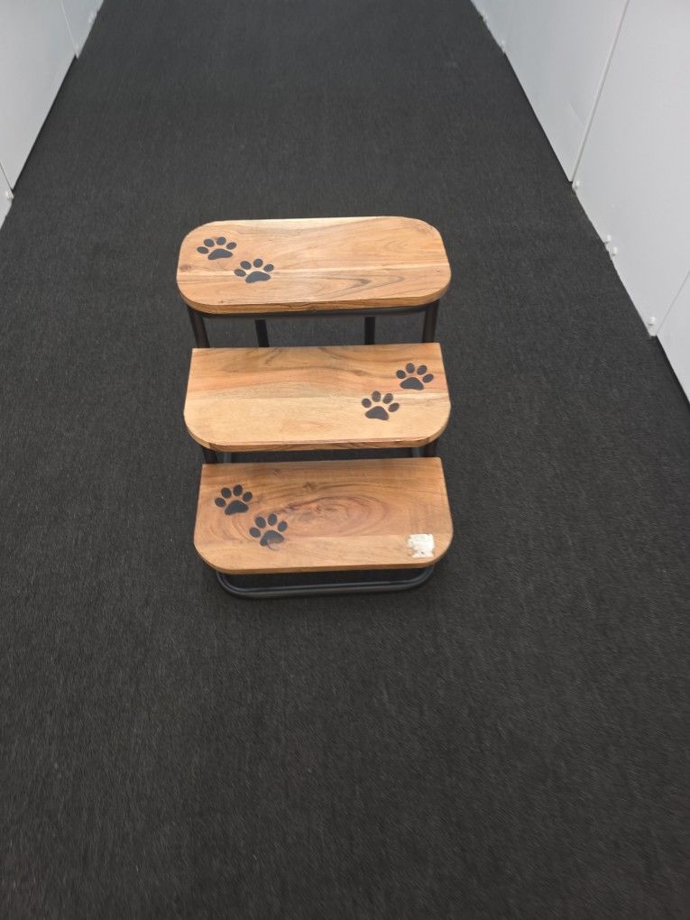 Dog Steps Around