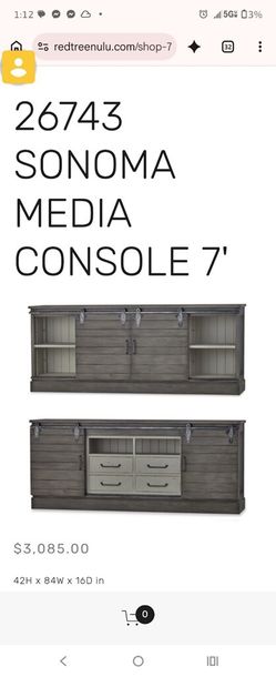 Large barn doors Tv stand
