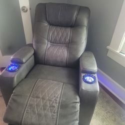 Dual Power Head And Back Recliner