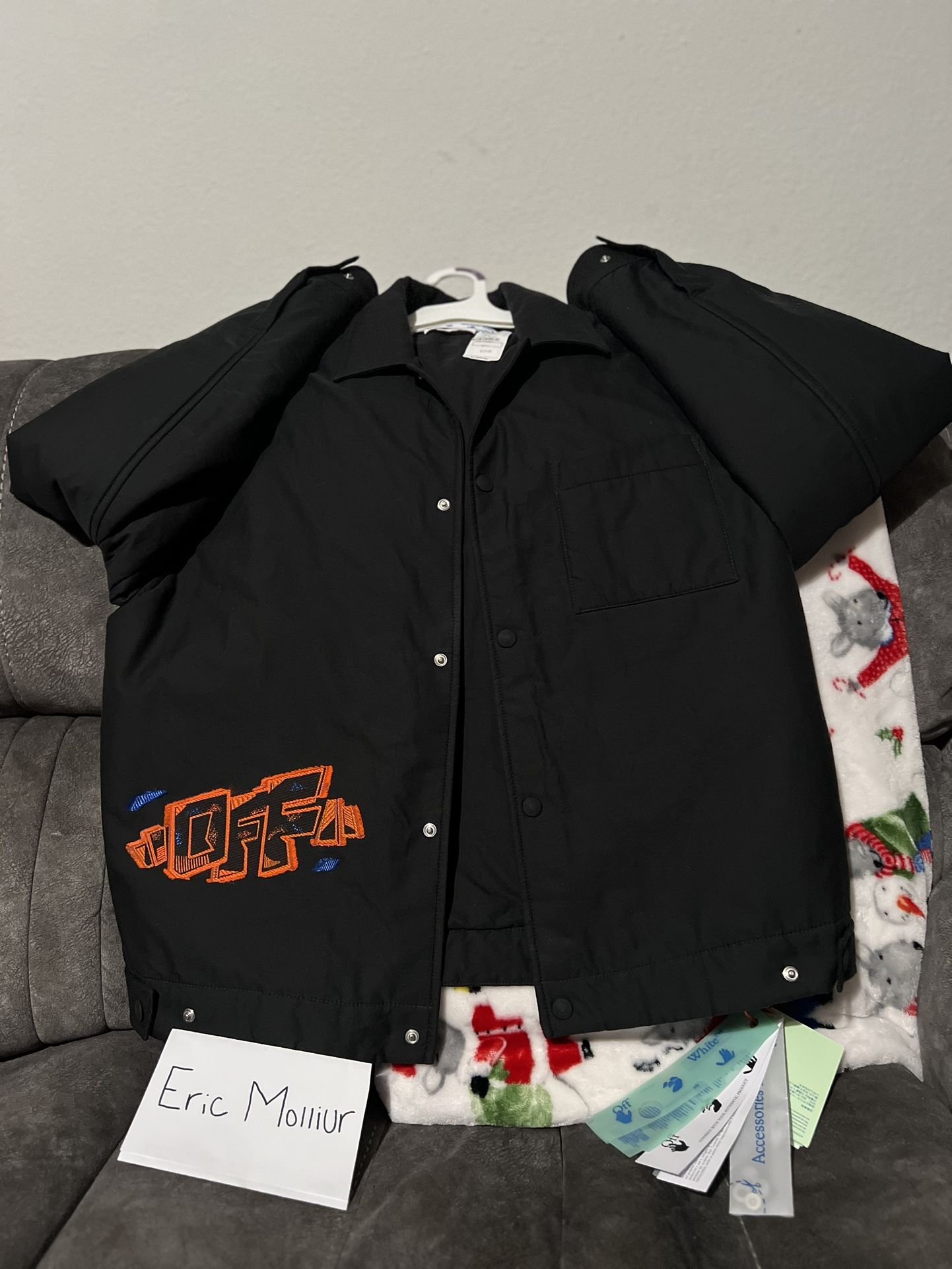 Off White Mens Jacket Size Small Brand New