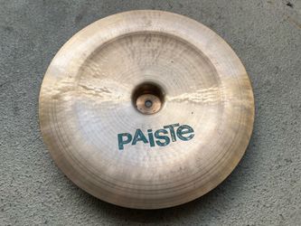 Paiste Vntg 505 18” china, green label. Drum