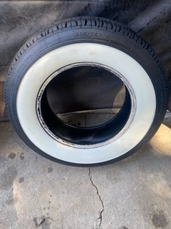 Coker Classic radial whitewall tire