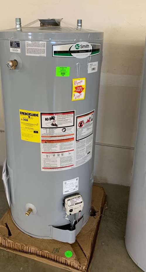 NEW AO SMITH WATER HEATER WITH WARRANTY 74 gallons PV XQ