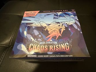 Pokémon TCG - Mega Evolution Chaos Rising Elite Trainer Box + FREE BONUS!