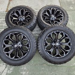 20 inch fuel assault wheels 6 lugs universal