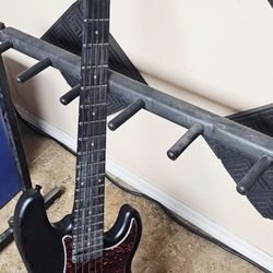 Harley Benton PJ-5 SBK Deluxe Series 5-String Electric Bass