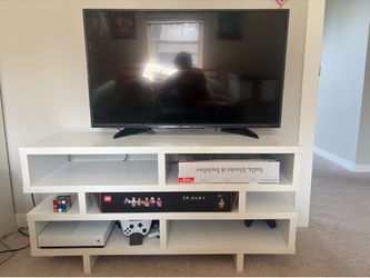 Toshiba fire TV and TV stand