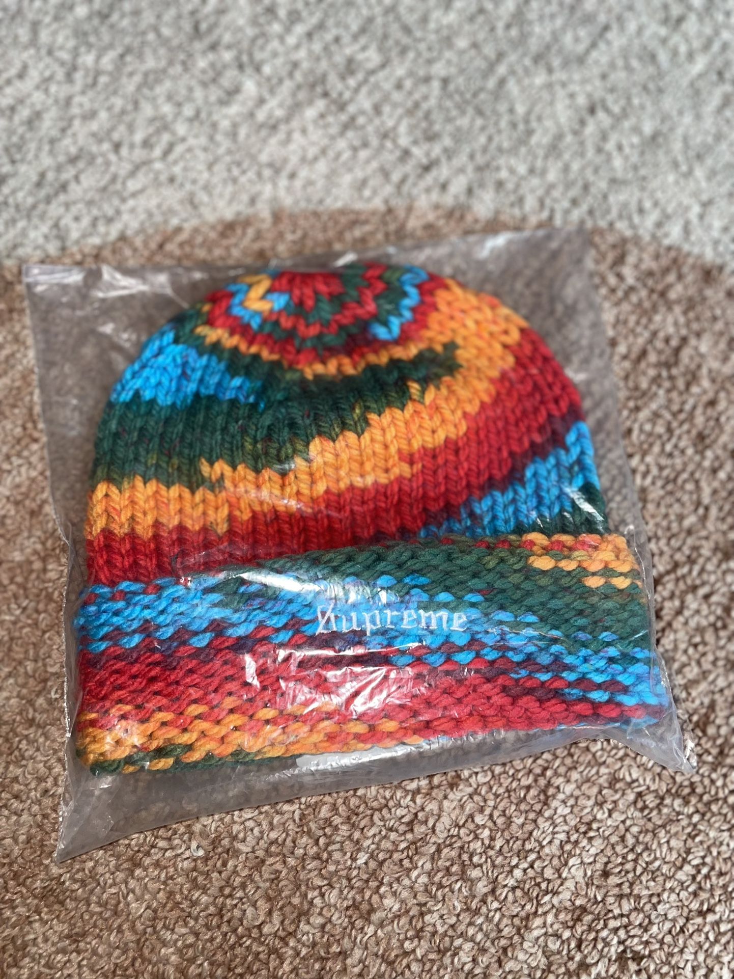 Supreme Gradient Spacedye Beanie (Multicolor)