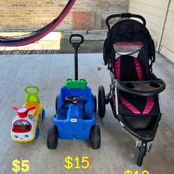 Baby Toddler Stroller & Toys