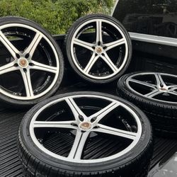 22 Inch Mercelli Rims 
