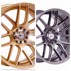 F1R Rim 18" 5x100 5x120 5x114 (only 50 down payment and no CREDIT CHECK)