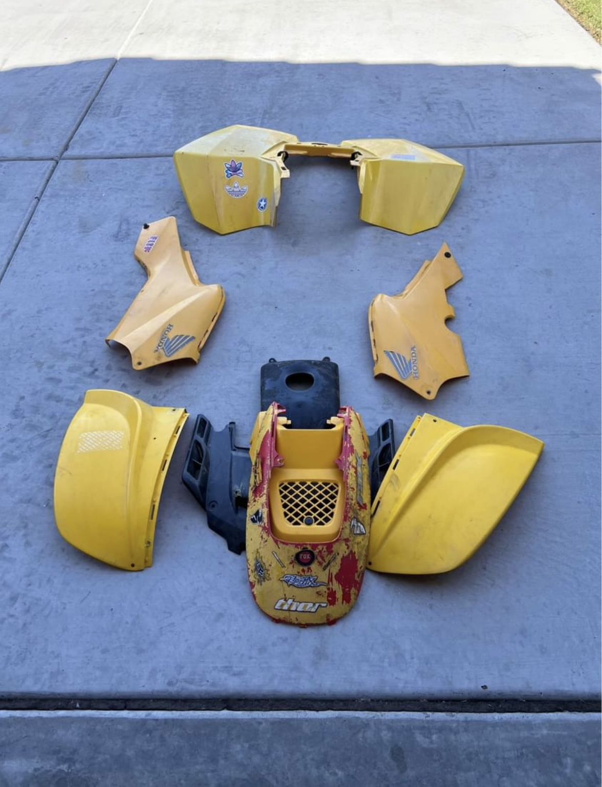 2002 Honda Trx250 Plastics