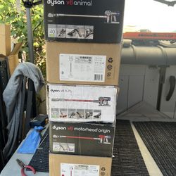 Dyson V8 Motörhead , Animal , Origin And Fluffy (NEW ) $275 Each