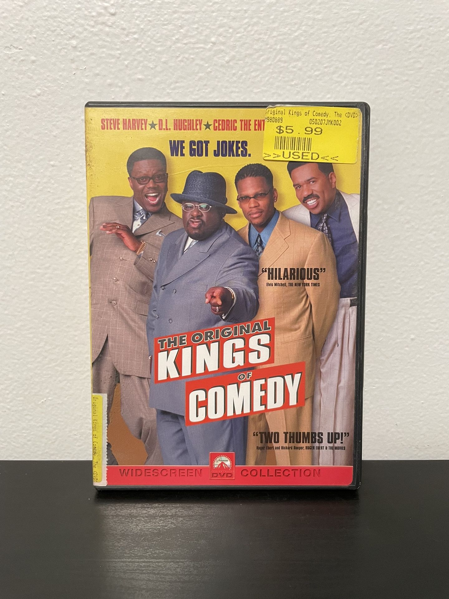 Original Kings Of Comedy DVD Bernie Mac Steve Harvey Comedian MTV Spike Lee 2000