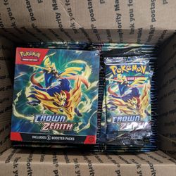 Crown Zenith Booster Packs / Bundle Pokemon Cards