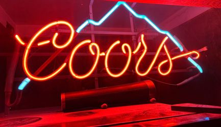 Coors Neon Sign
