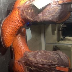 Ostrich Boots / Botas De Avestruz 