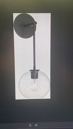 New Retro Glass Globe Light