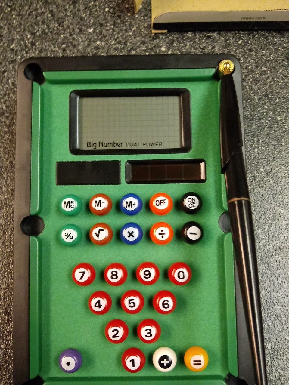 DESK CALCULATOR NEW IN BOX 20 BUCKS FIRM