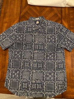 Reyn Spooner 50th Anniversary Bandana Paisley Patchwork Men's Shirt