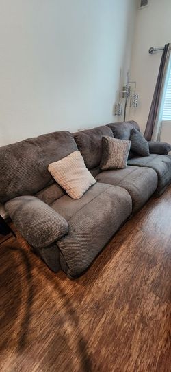 3 piece sofa recliner set 