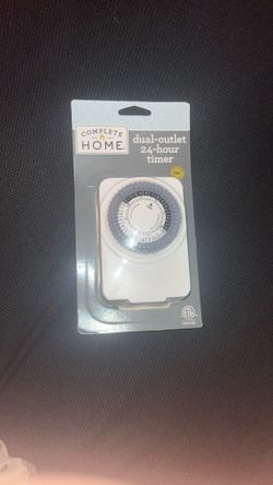Dual Outlet 24-hour Timer