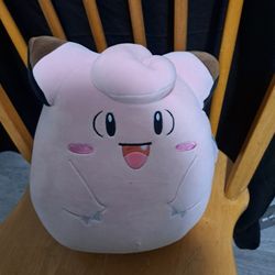 Squishmallow 12” Pokemon Clefairy Exclusive Plush Both Pokémon Center!