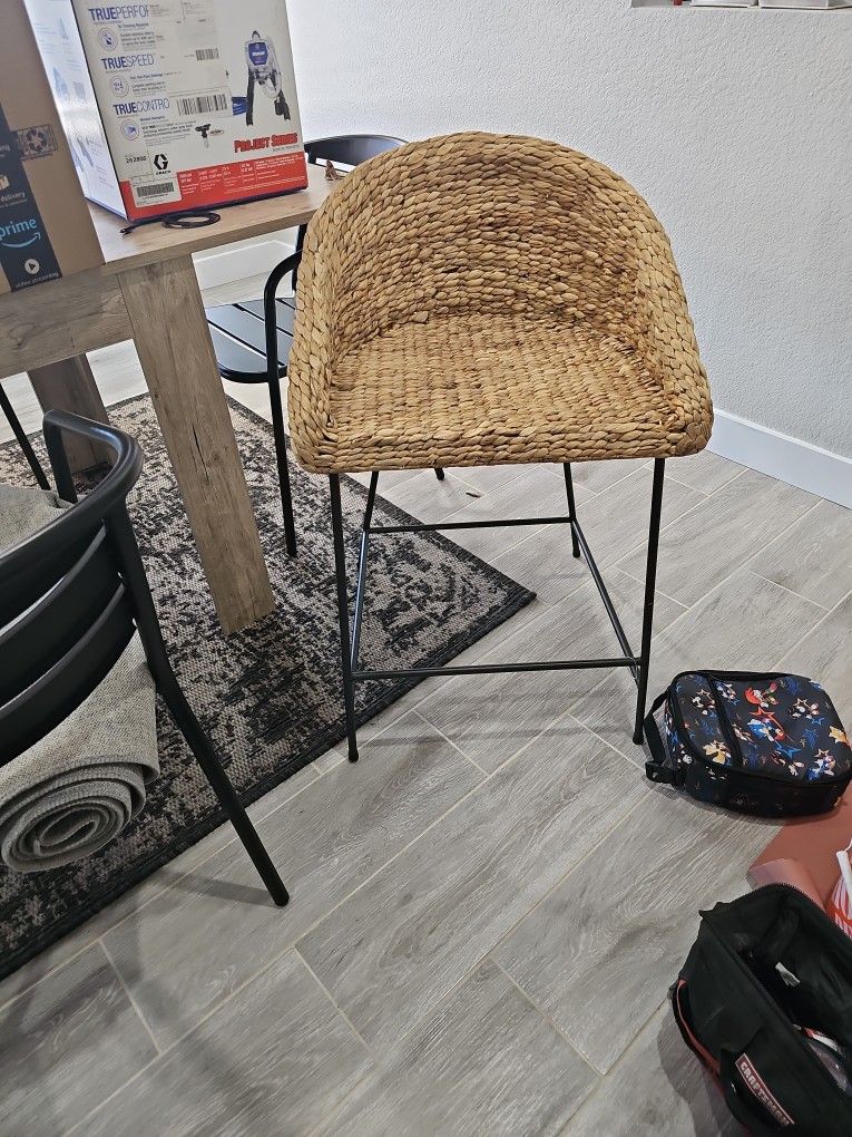 Woven Counter Stool