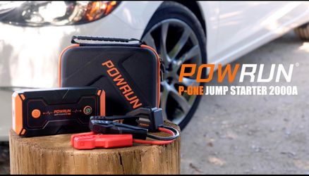 POWRUN Portable Car Jump Starter P-ONE Battery Booster Power Bank