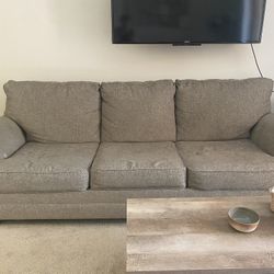 Beige Sleeper Sofa 
