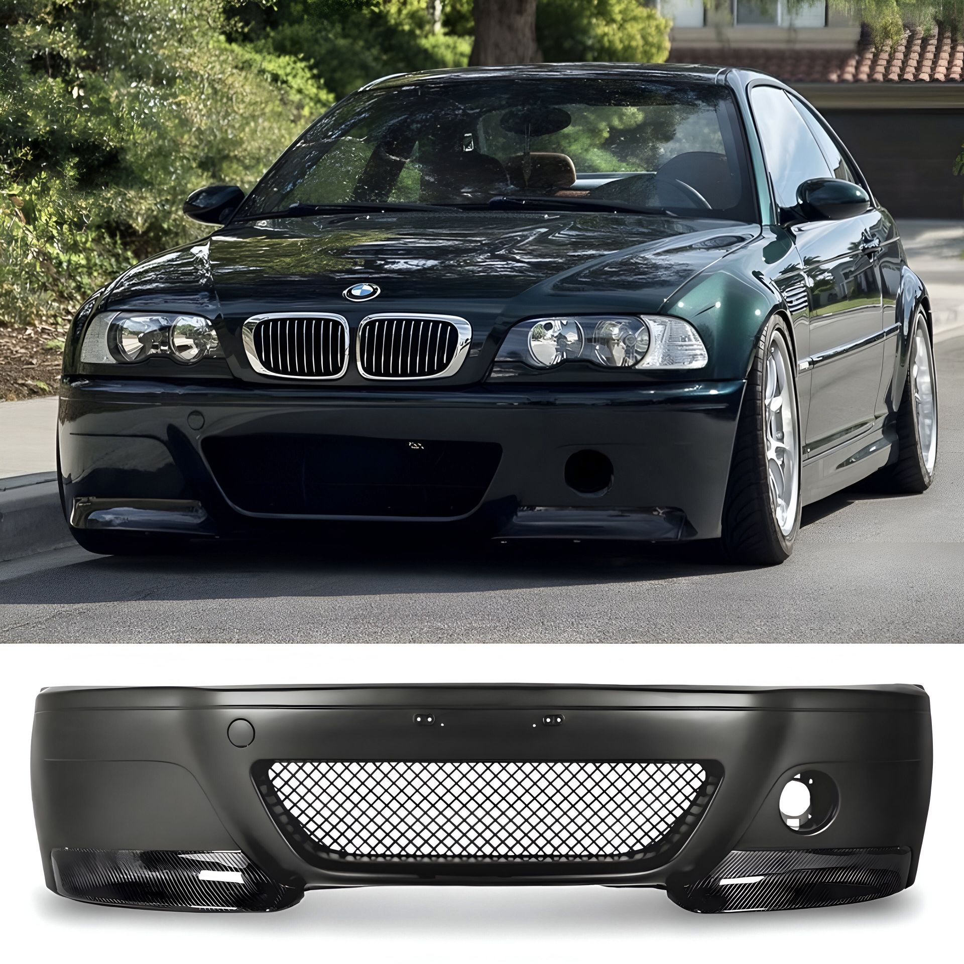 BMW E46 M3 CSL Front Bumper