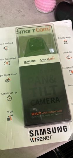 Samsung Wisenet SmartCam Pan & Tilt Camera