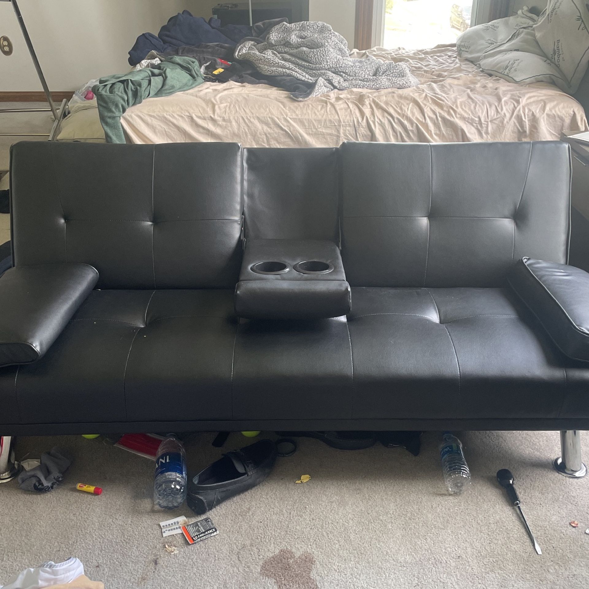 Leather Futon