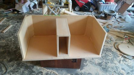 Big custom heavy duty sub box for 2 12s.