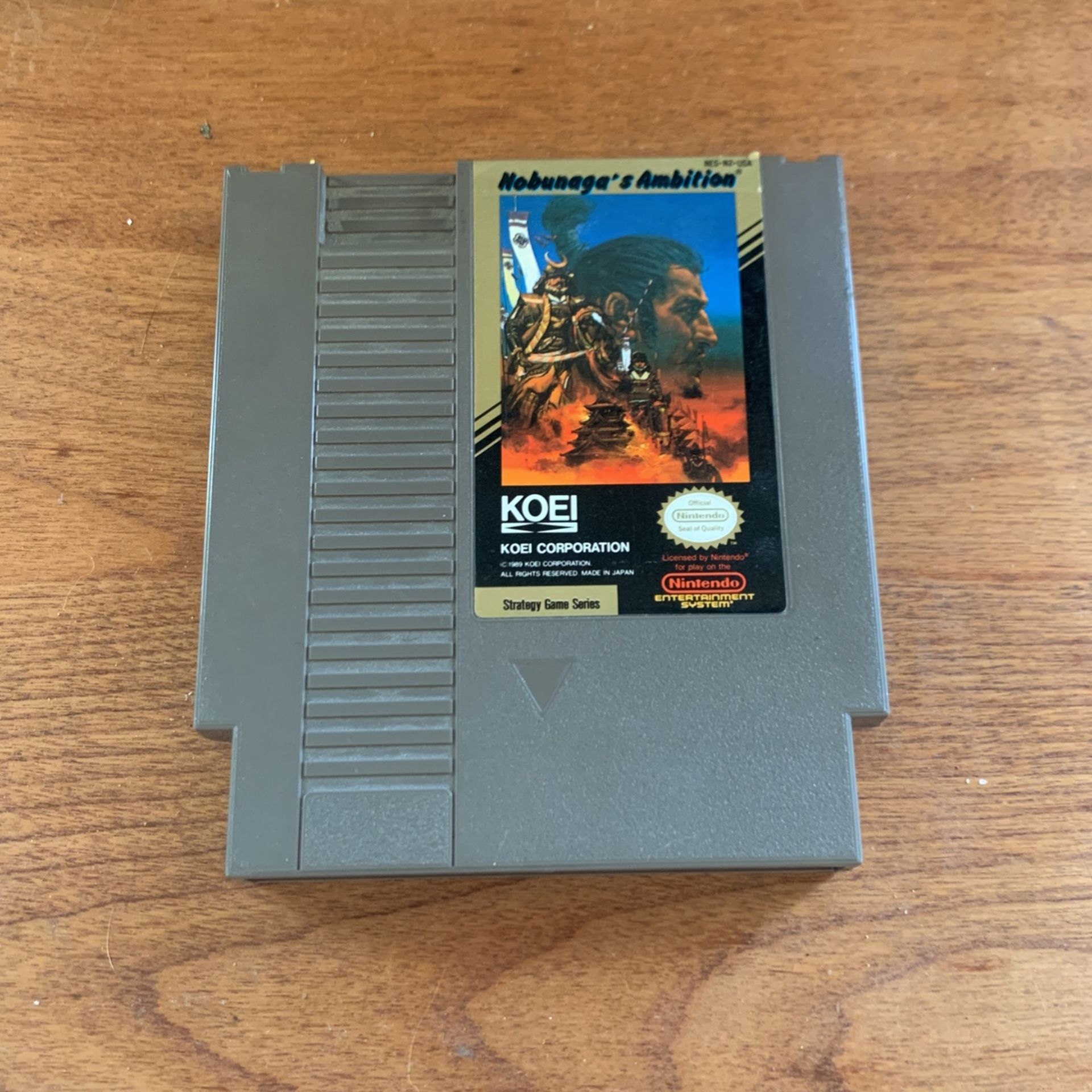 NES- Nobunga’s Ambition Video Game