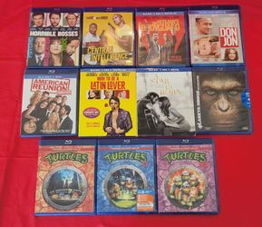 Lot of 11 Blu-ray Movies
